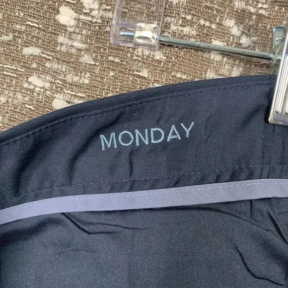 Bonobos Weekday Warrior Monday Dress Pants Blue Slim Fit Men's 38/32 - Picture 8 of 13